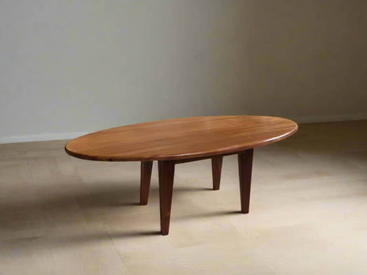 Mid-century eclipse coffee table